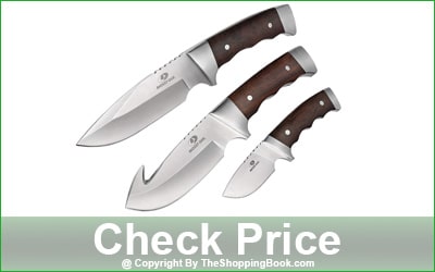 Mossy Oak 3-Piece Fixed Blade Game Hunting Knife Set