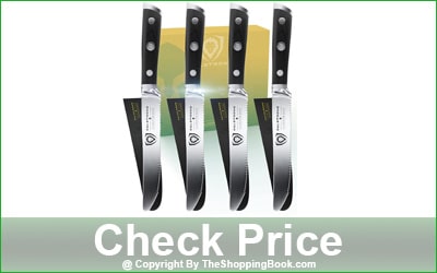 DALSTRONG Gladiator Series 4-Piece Serrated-Edge Steak Knife Set