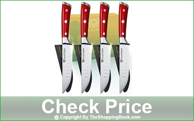 DALSTRONG Gladiator Series 4-Piece Straight Edge Steak Knife Set