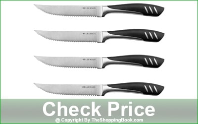 Bellemain 4-Piece Micro-Serrated Steak Knife Set