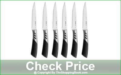 TRENDS 8-Piece Serrated Kitchen Steak Knives Set
