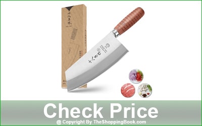 SHI BA ZI ZUO 7-inch Chinese Cleaver Kitchen Knife
