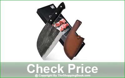 XYJ Serbian 6-Inch Chef Cleaver Knife