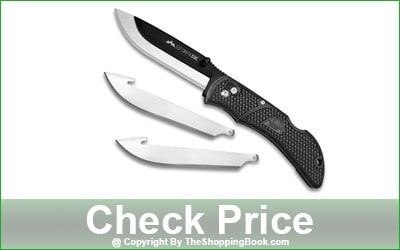 Outdoor Edge 3.5-Inch Replaceable Blade Folding Pocket Knife