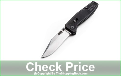 SOG Flare 3.5-Inch Straight Edge Folding Knife